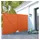 vidaXL Balkonfächer 300 x 200 cm Terracotta-Rot Polyester
