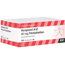 Verapamil AbZ 40 mg Filmtabletten 100 St