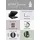 Jockenhöfer Boxspringbett mit Topper, LEDs und USB 180x200cm",