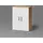 livinity Ronco Midischrank 60 x 81 x 30 cm Weiß Hochglanz/Goldkraft Eiche