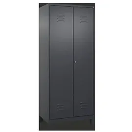 Californian Products CP Putzmittelschrank Classic Plus 080110-02 S10033 anthrazitgrau 80,0 x 50,0 x 195,0 cm, aufgebaut