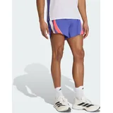 adidas Adizero Archive Laufshorts Erwachsene Lila/Rot/Weiß L