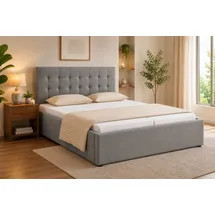 OTTO home Hamar 140 x 200 cm Grau