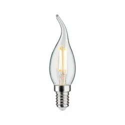 Paulmann 28687 LED Kerze 4,8 Watt E14 Klar Warmweiß dimmbar