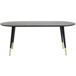 Dipp Couchtisch 60x120 cm schwarz.