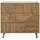 CaliCosy Kommode mit 3 Schubladen 80 x 75 x 40 cm Braun