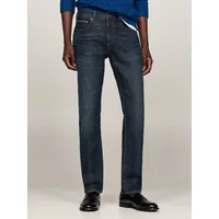 Tommy Hilfiger Straight-Jeans »STRAIGHT DENTON STR CREST INDIGO«, Gr. 32 Länge 30, Crest indigo) , 79970603-32 Länge 30