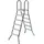mediPool Poolleiter Edelstahl weiß 150 cm