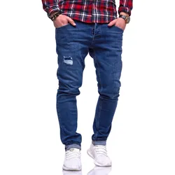 Slim-fit-Jeans BEHYPE, Herren, Gr. 31, Länge 32, blau, 98% Baumwolle, 2% Elasthan, Jeans, im angesagten Slim-Fit-Schnitt