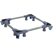 vidaXL Waschmaschinensockel Grau 66 x 66 x 12 cm Edelstahl - Grau