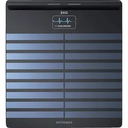 WITHINGS Withings Body Scan black, Körperanalysewaage