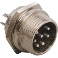 TRU Components 1578964 Miniatur-DIN-Rundsteckverbinder Stecker, Einbau vertikal Polzahl 7