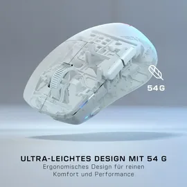 Turtle Beach Pure Air Gaming-Maus, Weiß