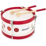 Janod - My First Confetti Holz-Trommel, Kinder-Musikinstrument, Spielzeugnachbildung und Spielzeug für musikalisches Empfinden, ab 2 Jahren, J07608