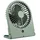 Trio Reality Leuchten Tischventilator, leise, USB Ventilator mit Akku, Mini Tischlüfter, Höhe 23cm grün