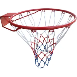 Basketballkorb, robuste Outdoor-Ausrüstung - 45cm, schwarz rot No Size