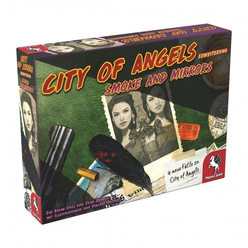 Pegasus Spiele Spiel, City of Angels - Smoke and Mirrors (Erweiterung) - deutsch