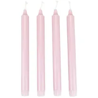 Richard Wenzel PURE, NATURAL WAX, Stabkerzen Antikrosa, (4er Pack)