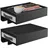Relaxdays Nachttisch klemmbar 2er Set 37 x 14 x 26,5 cm