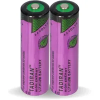 Tadiran Batteries 2x Tadiran Lithium 3,6V Batterie SL 760/S