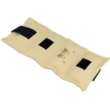 CanDo Gewichtsmanschette - Cando Hand- und Fußgelenkgewichte, 4,1 kg, creme, beige, 10-0214