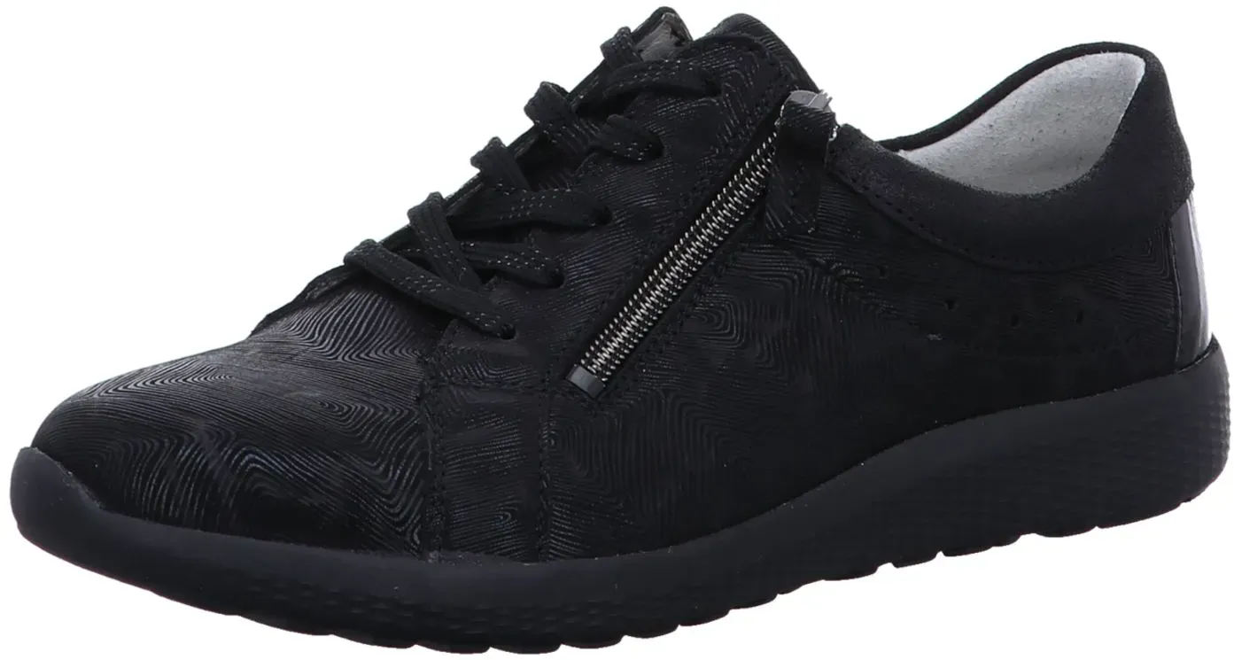Waldläufer Schnürschuh K-Ira schwarz 42