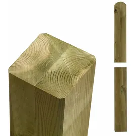 Plus Zaunpfosten 9 x 9 cm 298 cm Natur/Holz