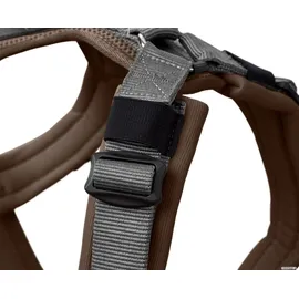 Hunter Maldon Up Hundegeschirr braun/grau M