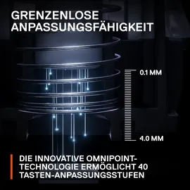 SteelSeries Apex Pro TKL (2023), Gaming Tastatur, Mechanisch, Sonstiges, Kabelgebunden, Schwarz