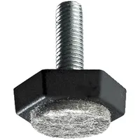 Hettich Bodenausgleichs-Schraube mit Filz M8 x 30 x 23