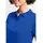 STREET ONE Kurzarm Poloshirt in Rippstruktur - Blau