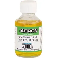 AERON® Grapefruit Geruchsabsorber, stark 112 2 , 1 Set = 4 Flaschen = 400 ml mit 4 Verdunstervliesen
