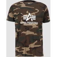 Alpha Industries Basic Camo T-Shirt, mehrfarbig, Größe S