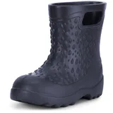 Ladeheid Kinder Mädchen Jungen leichte Eva Gummistiefel Regenstiefel LADW006 (Marineblau 9482, 28/29 EU).