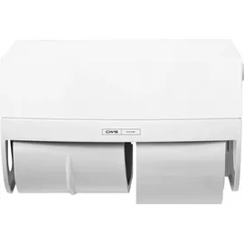 CWS Toilettenpapierspender mit Panel Weiß