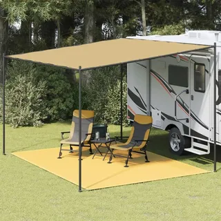 vidaXL Zeltteppich 300x400 cm Beige