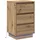 vidaXL Nachtschrank Artisan-Eiche 39 x 34,5 x 65 cm Braun