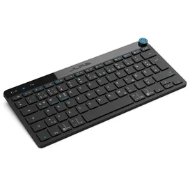 JLAB Go Wireless Keyboard, schwarz, USB/Bluetooth, DE (IEUDEKGOKEYBRBLK4)