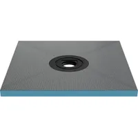 mai & mai Duschelement 80x80cm Duschboard befliesbar Duschelemente mit rinne Duschtasse bodeneben Gefälleplatte Xps