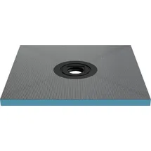 mai & mai Duschelement 80x80cm Duschboard befliesbar Duschelemente mit rinne Duschtasse bodeneben Gefälleplatte Xps