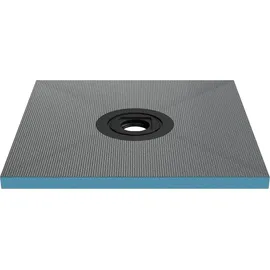 mai & mai Duschelement 80x80cm Duschboard befliesbar Duschelemente mit rinne Duschtasse bodeneben Gefälleplatte Xps