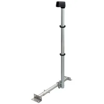 PremiumX BASIC X120-48 SAT TV Dachsparrenhalter 120cm Stahl Mast Dach-Sparren-Halterung für Satellitenschüssel Satelliten-Antenne LTE | Kabeldurchf