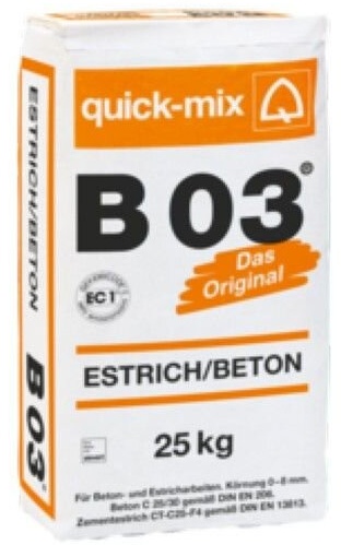 quick-mix B 03 Estrich/Beton - 25 kg Sack
