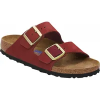 Birkenstock Arizona Weichbettung Nubukleder Damen Pantolette