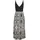 LASCANA Maxikleid Schwarz/Creme Paisley 36