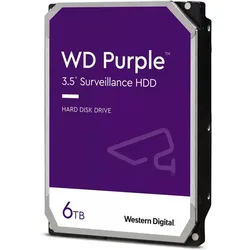 WD Purple Surveillance Hard Drive - 6 TB