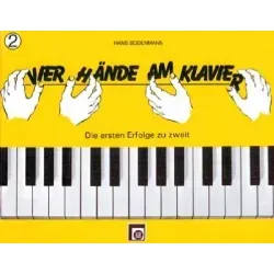 Vier Hände am Klavier Band 2