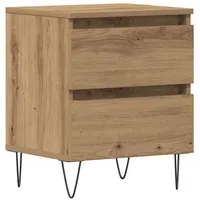 VidaXL Nachttisch Artisan Eiche 40x35x50 cm Holzwerkstoff