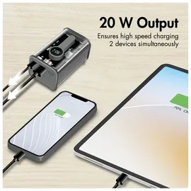 Logilink PA0306 Akkupack 10000 mAh Li-Ion Transparent
