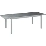 Greemotion Monza Ausziehtisch 160/240 x 75 x 90 cm Silber/Grau